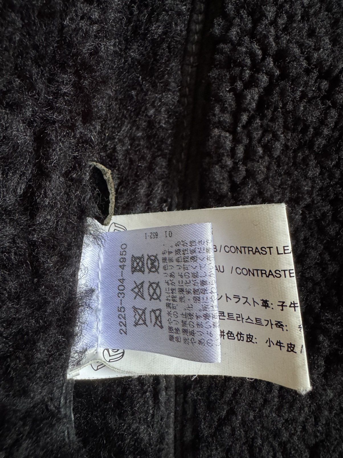 Chrome Hearts CHROME HEARTS black lambskin fur coat Size US L / EU 52-54 / 3 - 9 Thumbnail