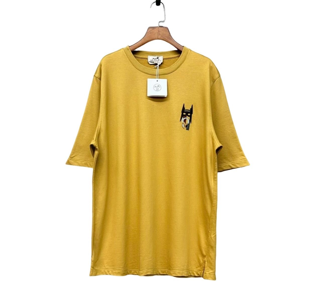Hermes Hermes Leather Patch Knit T-Shirt XL Size US XL / EU 56 / 4 - 1 Thumbnail