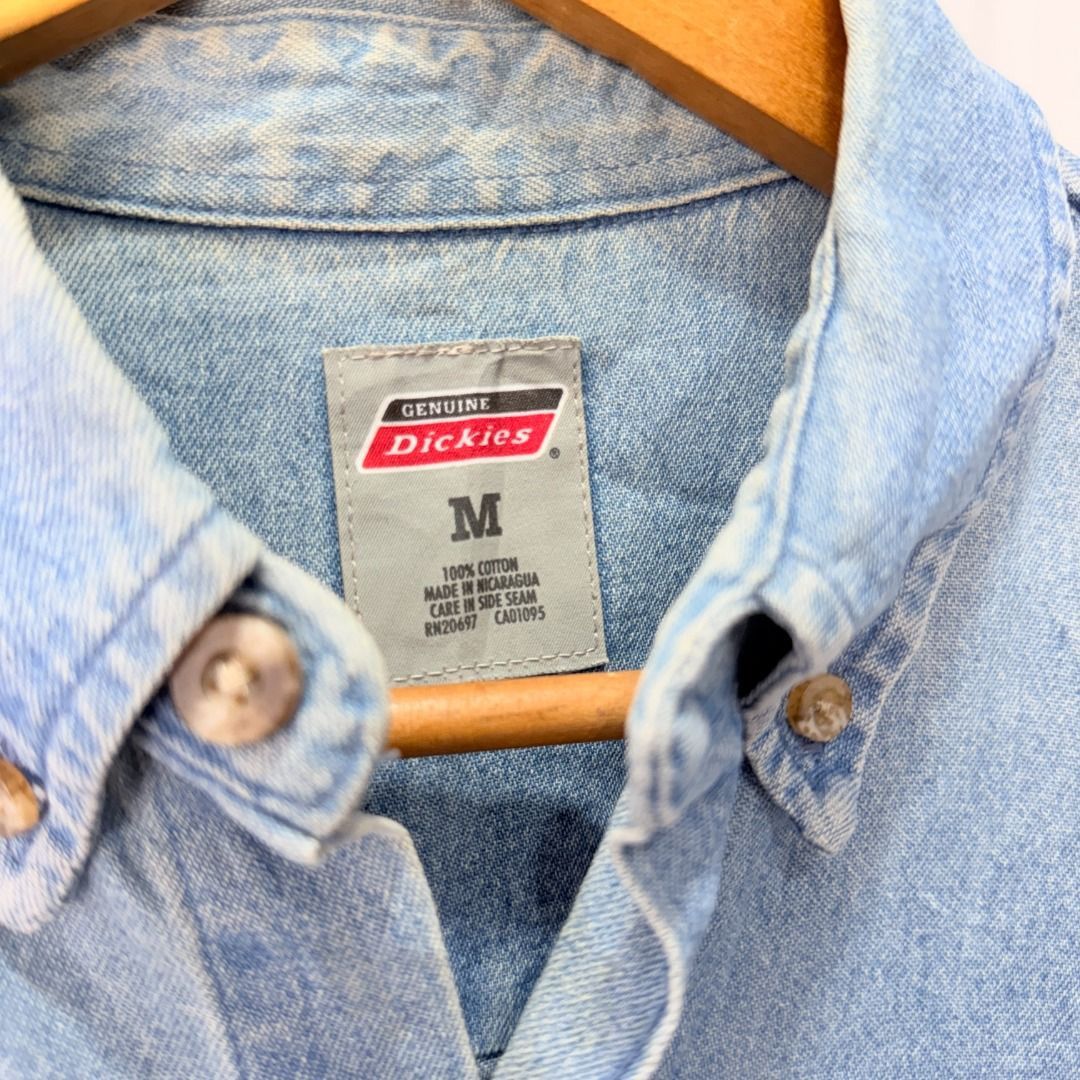 Dickies Size M L/S Dickies Denim Shirt Pit 22 Size US M / EU 48-50 / 2 - 5 Thumbnail