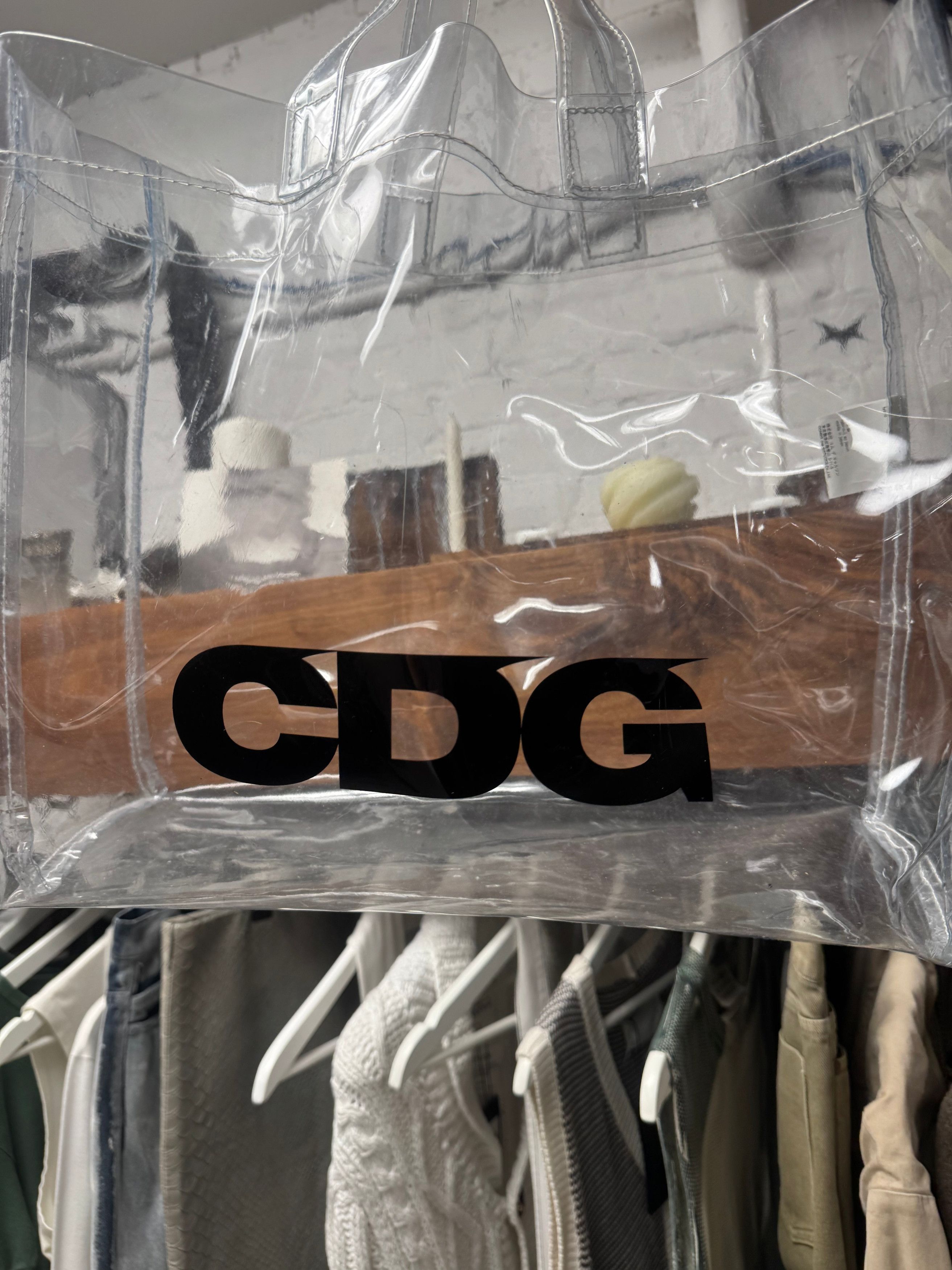 Comme des Garcons Comme Des Garçons ‘CDG’ PVC Tote Bag Size ONE SIZE - 2 Thumbnail