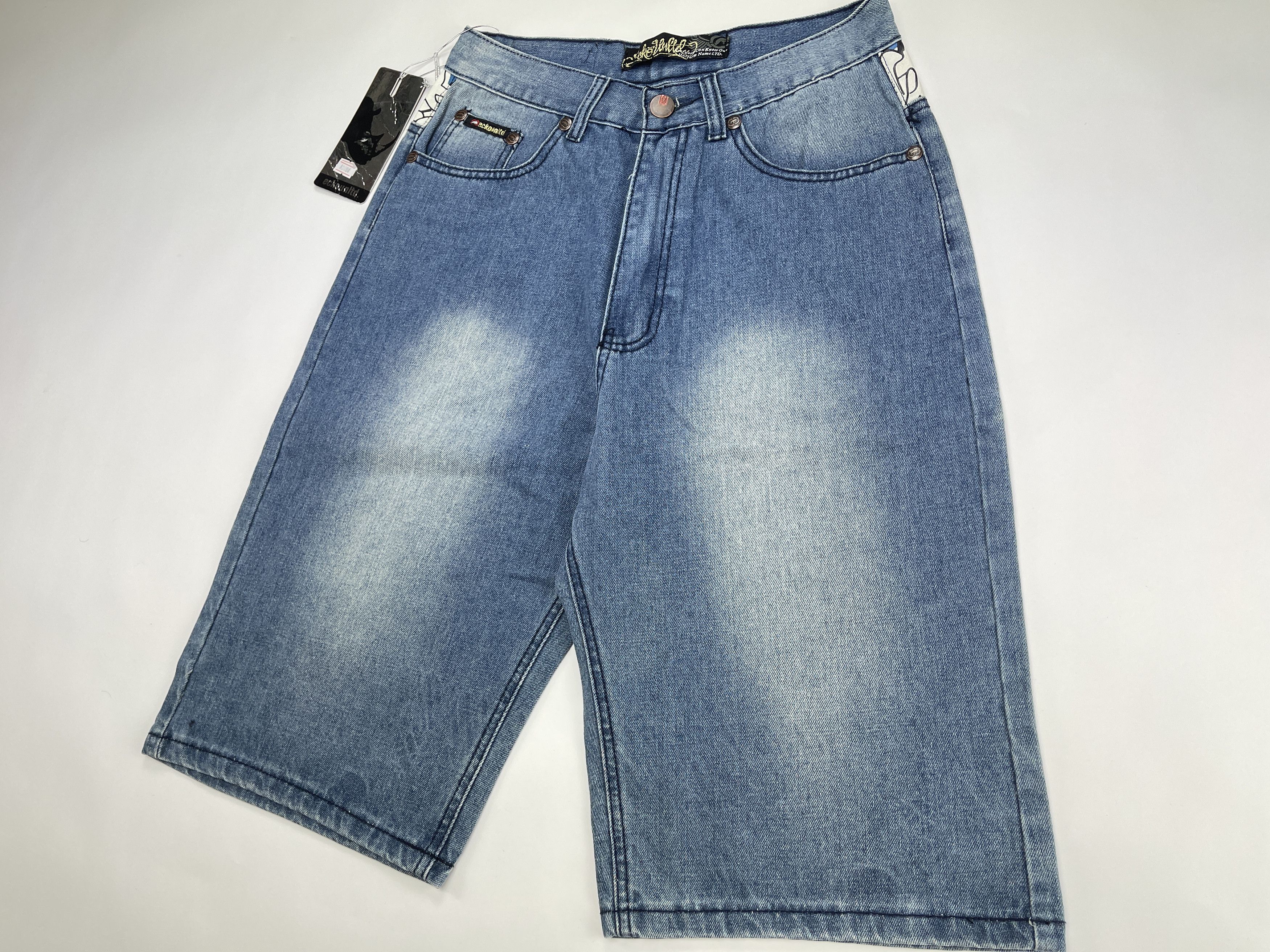 Ecko Unltd. Ecko Unltd shorts, vintage hip hop baggy jeans, 90s size 30 Size US 30 / EU 46 - 9 Thumbnail