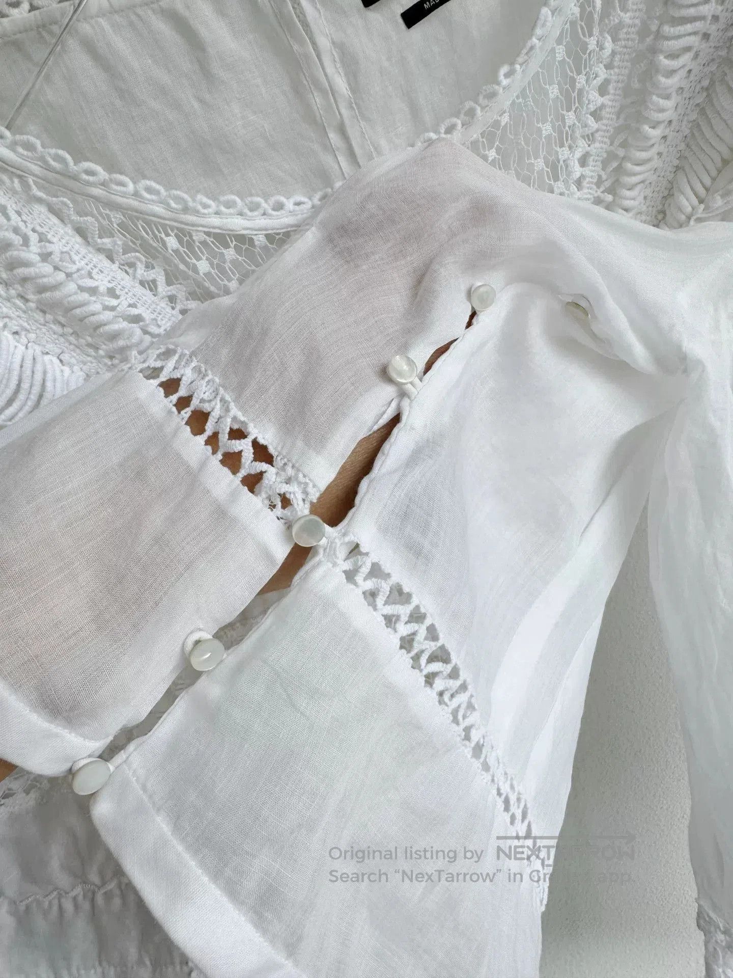 Isabel Marant Isabel Marant White Top. Size XS / US 0-2 / IT 36-38 - 7 Thumbnail