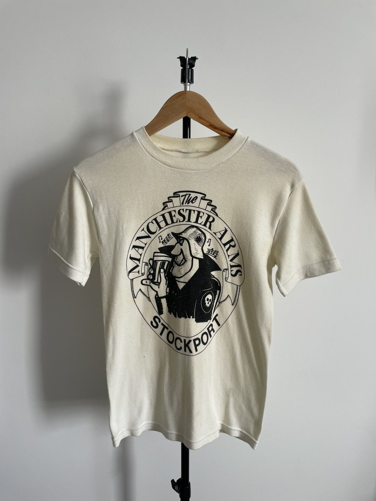 Vintage Vintage 1970’s The Manchester Arms Stockport T-Shirt RARE Size US M / EU 48-50 / 2 - 1 Thumbnail