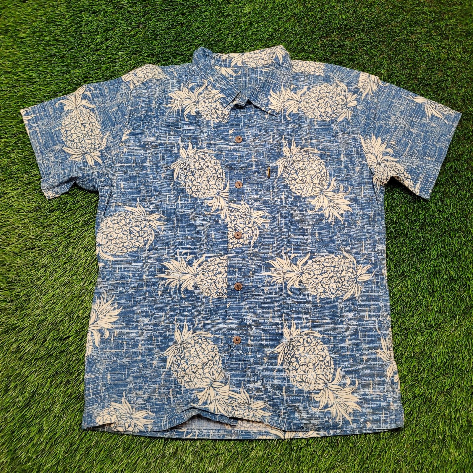 Other Palmwave Hawaiian Shirt Mens XL 24.5" Chest Pineapple Size US XL / EU 56 / 4 - 1 Thumbnail