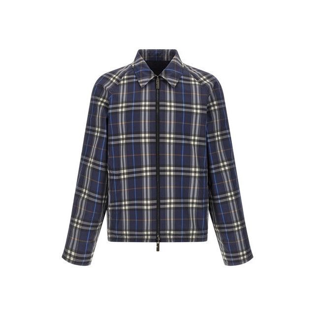 Burberry BURBERRY Hodson Black/Blue Reversible Jacket New & Authentic Size US M / EU 48-50 / 2 - 2 Thumbnail