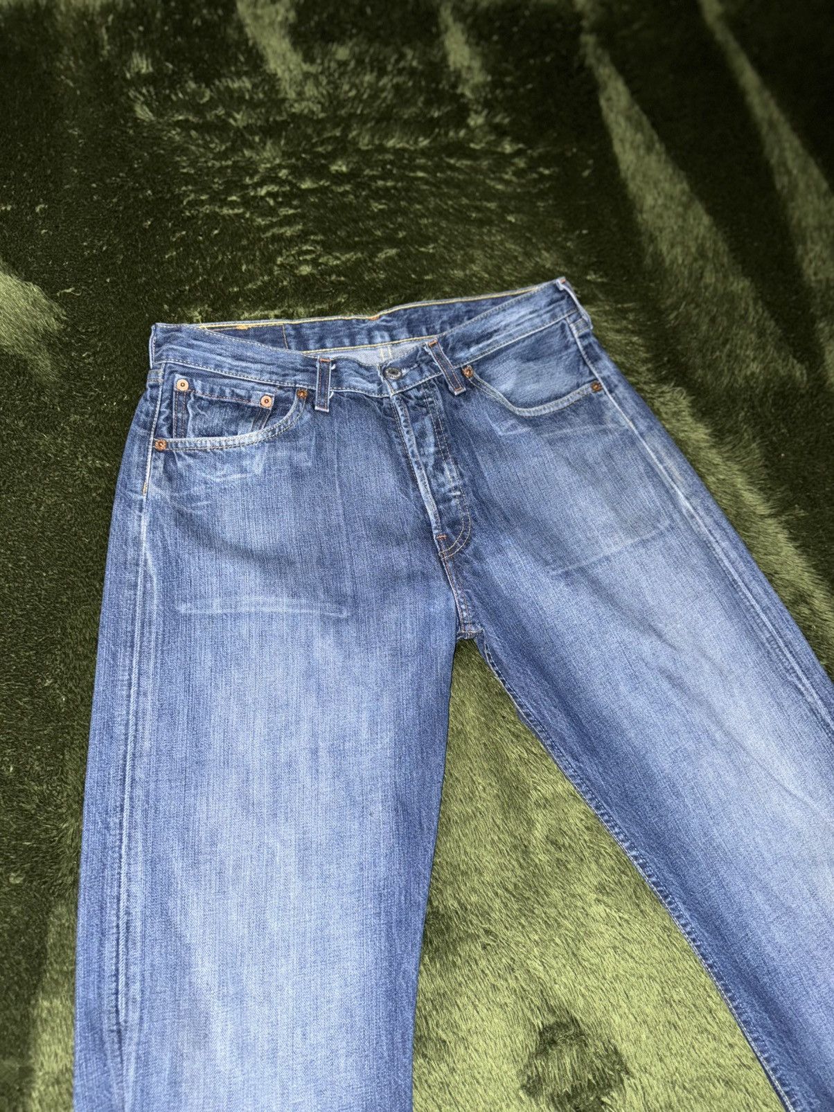 Levi's [W32/L30] Levi’s 501 Europe Release Vintage wash Denim Pants Size US 32 / EU 48 - 5 Thumbnail