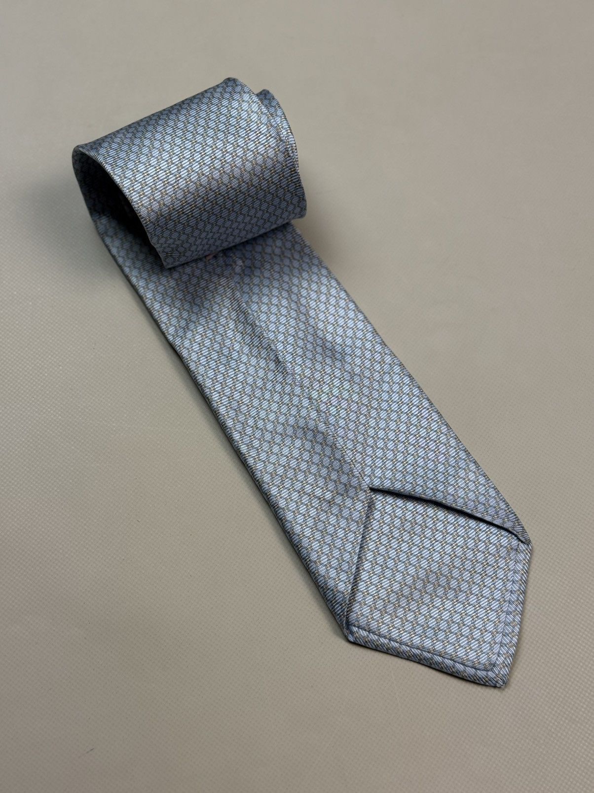 Luigi Borrelli Luigi Borrelli Napoli Silk Geometric Pattern Tie Size ONE SIZE - 2 Thumbnail