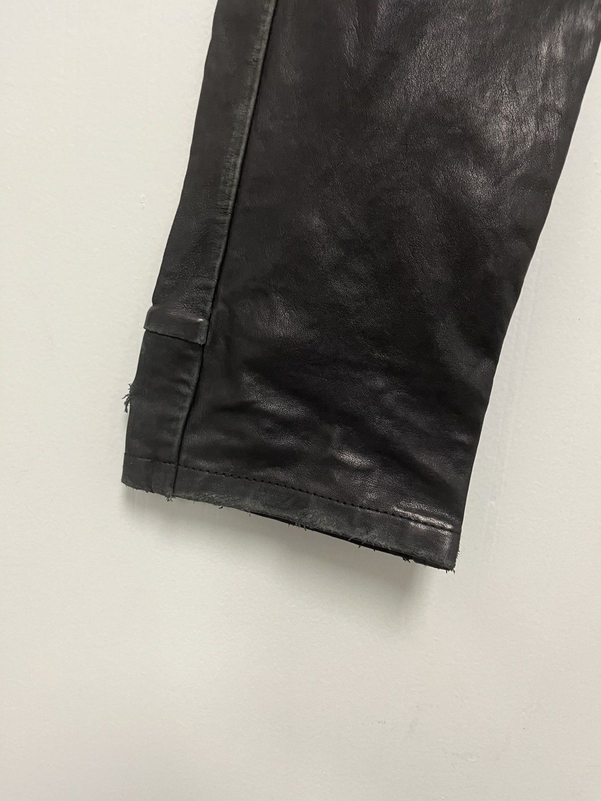Diesel Distressed leather jeans. Size 29 Size US 29 - 13 Thumbnail