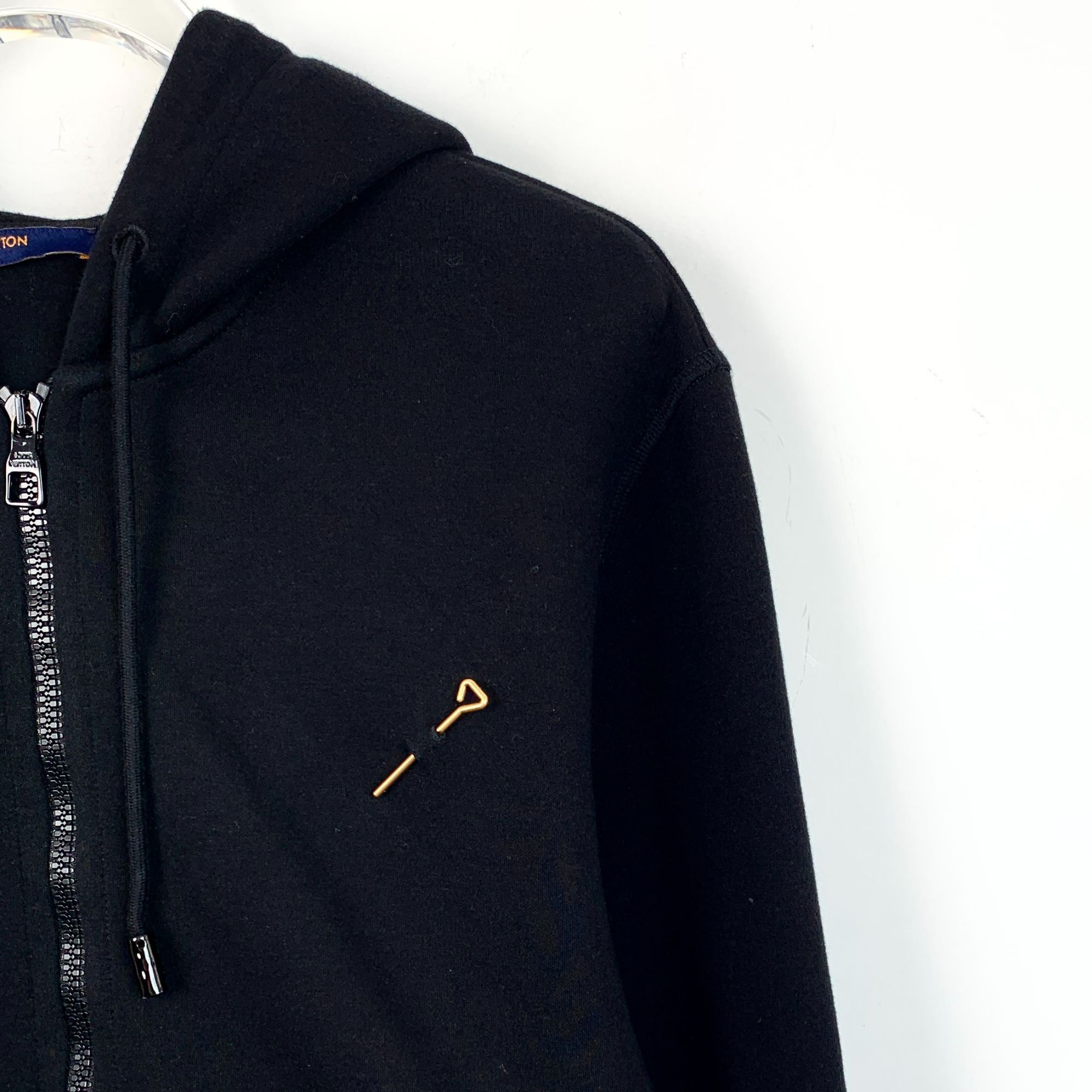 Louis Vuitton Louis Vuitton Staples Edition Black Hooded Zipper Sweatshirt Size US M / EU 48-50 / 2 - 7 Thumbnail