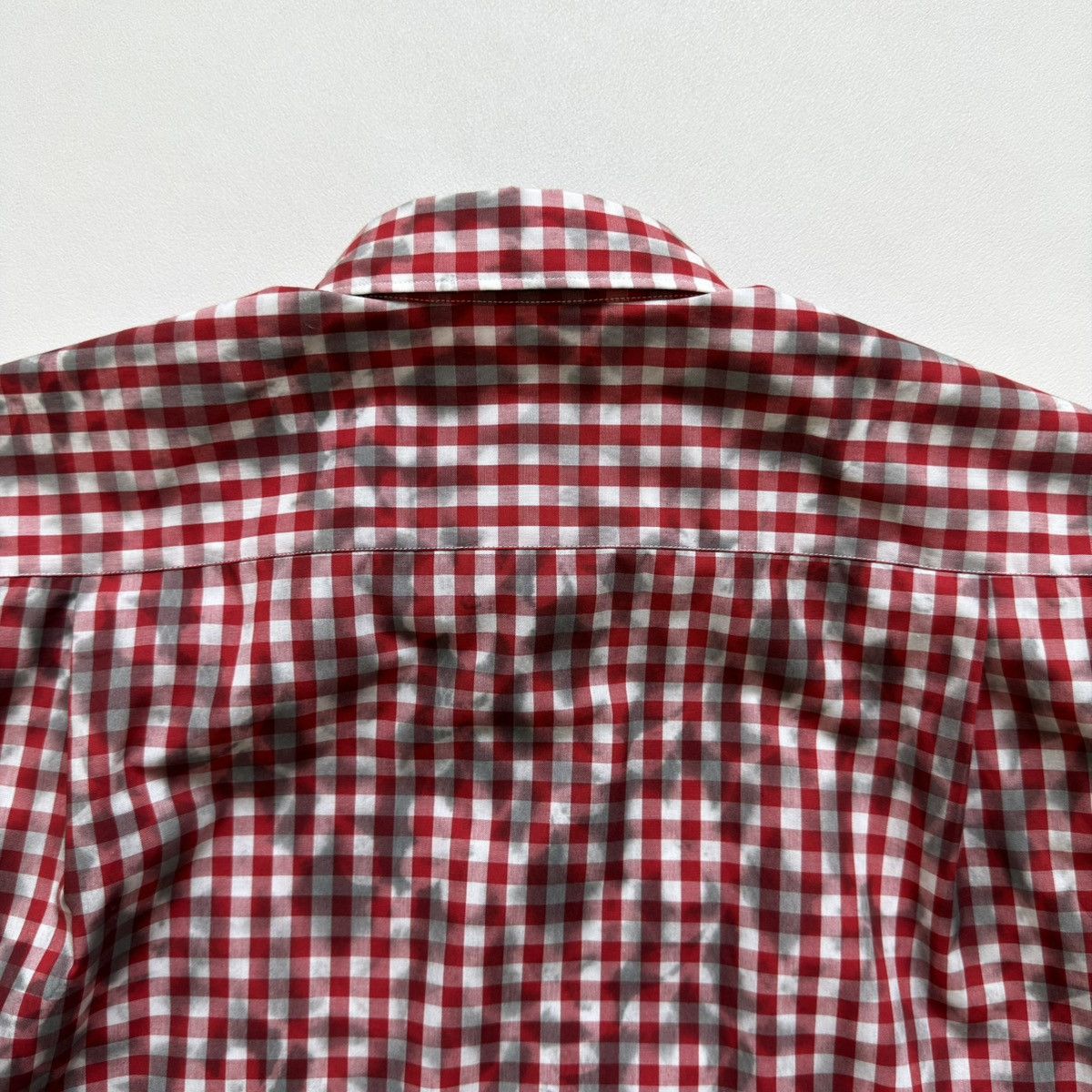 Comme des Garcons ‘Dirt Effect’ Gingham Check Shirt Size US M / EU 48-50 / 2 - 12 Thumbnail