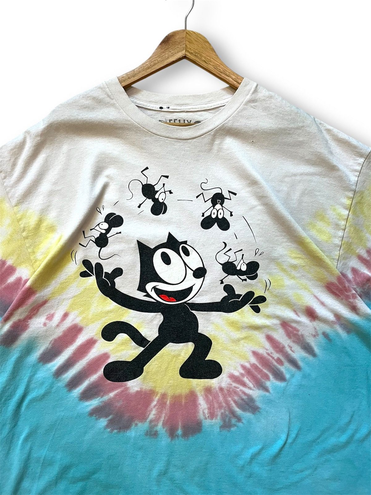 Felix Felix The Cat Tie-Dye Tee Size US XL / EU 56 / 4 - 3 Thumbnail