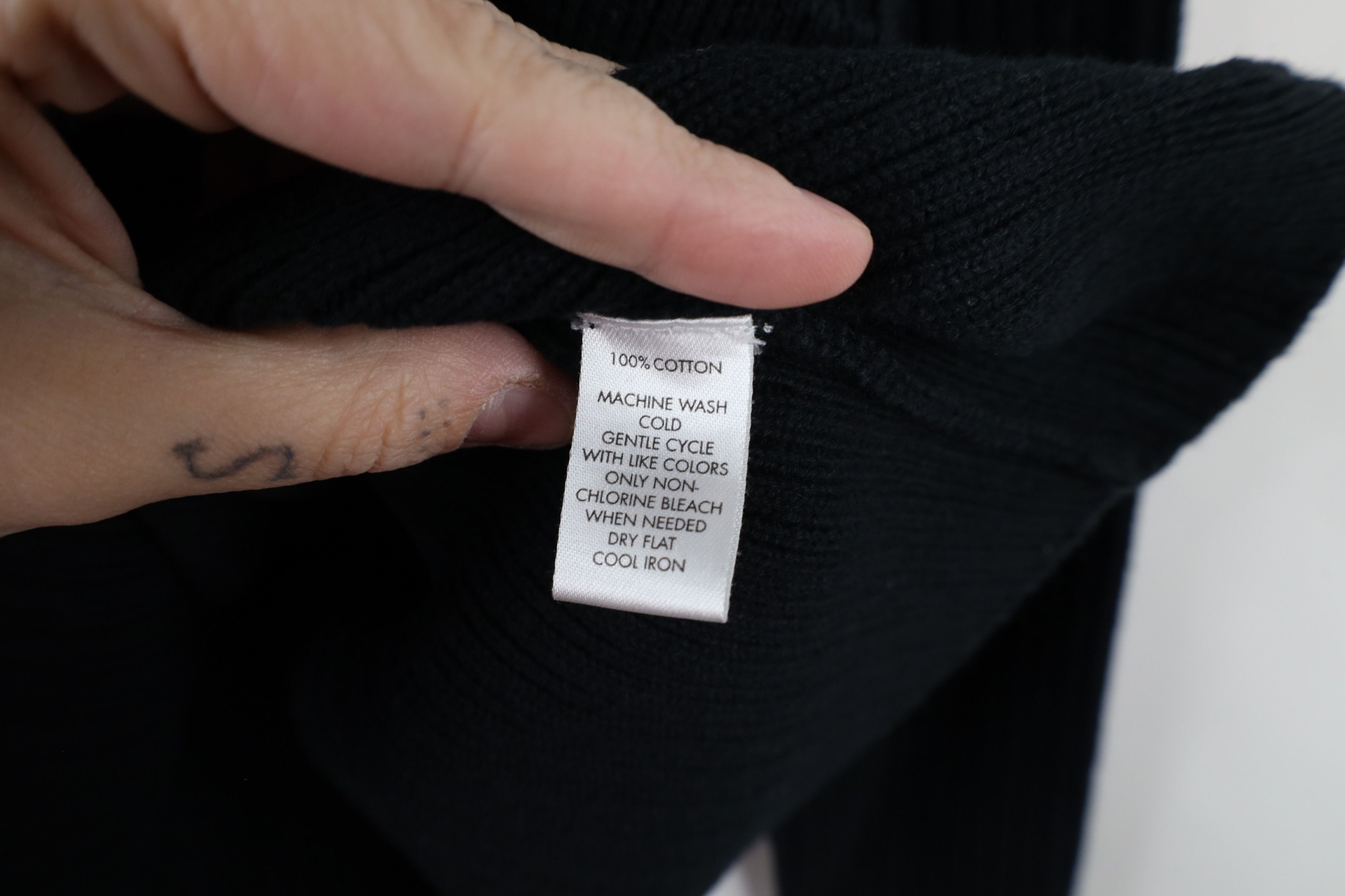 Calvin Klein × Vintage Vintage Calvin Klein Spell Out Ribbed Knit Commando Sweater Size US S / EU 44-46 / 1 - 8 Thumbnail