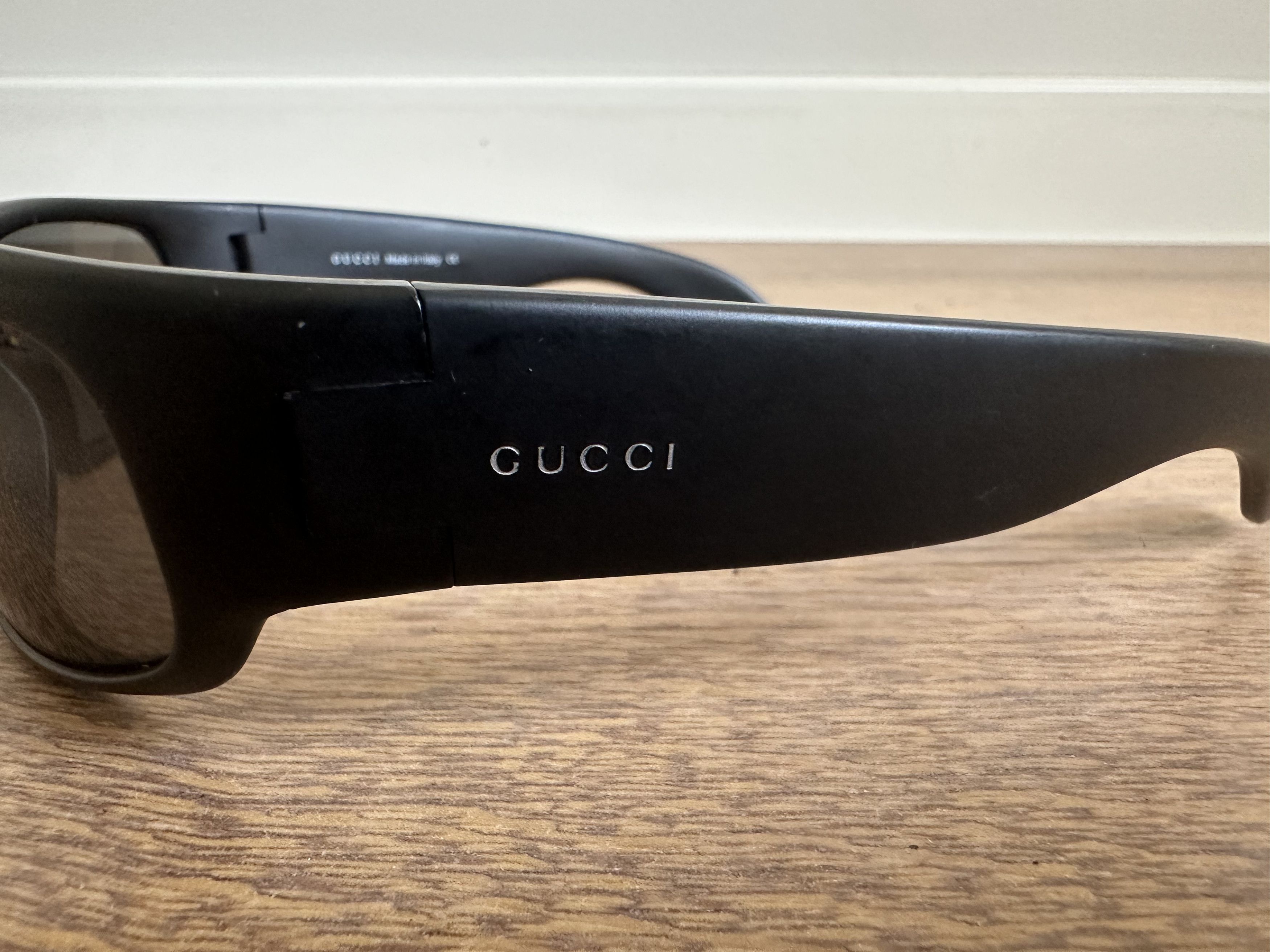 Gucci Black matte Gucci Sunglasses Size ONE SIZE - 4 Thumbnail