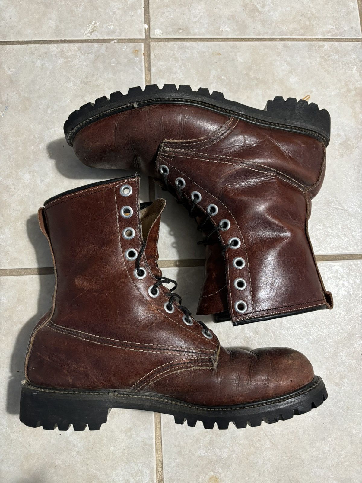 Vibram Brown Military Boots Size US 10 / EU 43 - 1 Thumbnail