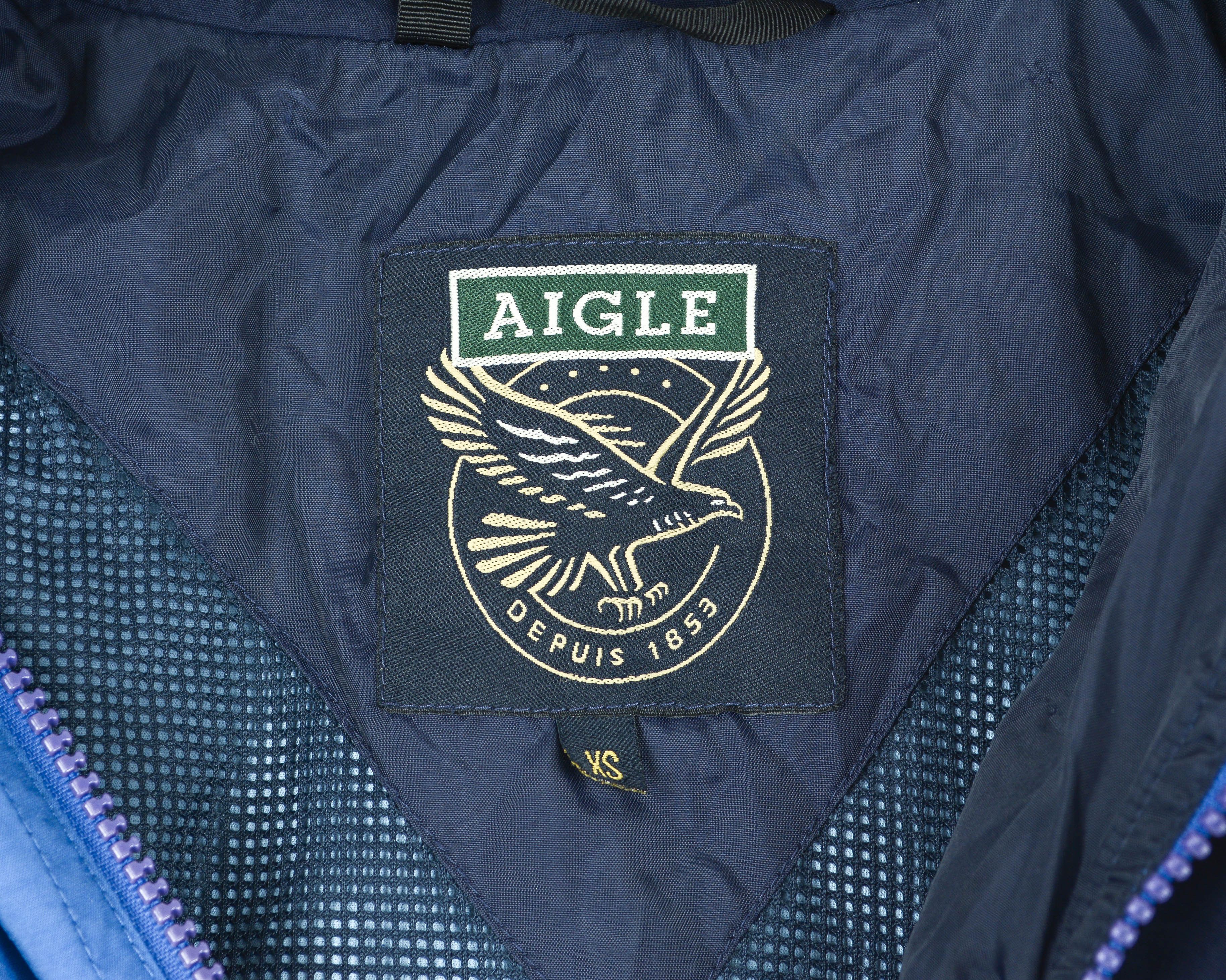 Aigle Men XS Jacket Coat Parka Waterproof Hiking UK 33 Windproof Size US XS / EU 42 / 0 - 5 Thumbnail