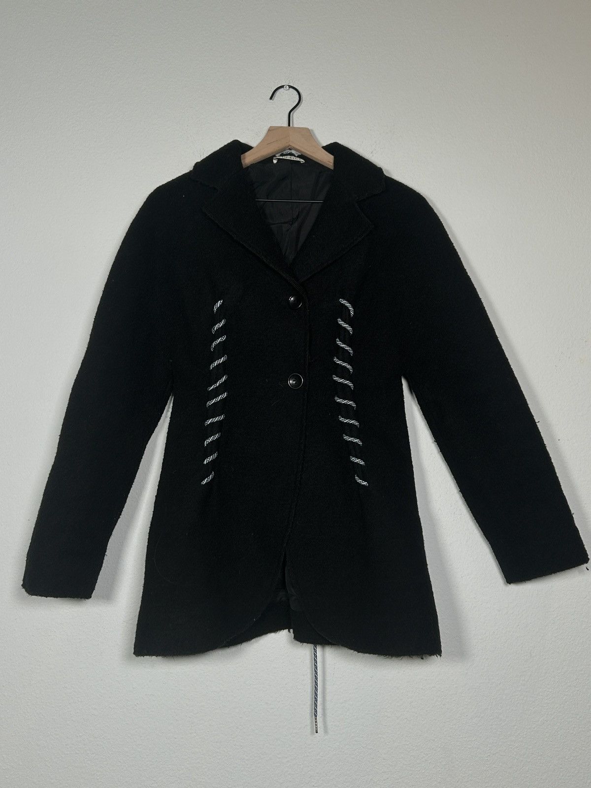 Acne Studios AW12 Brooke Cord Stitch Coat Size S / US 4 / IT 40 - 1 Thumbnail