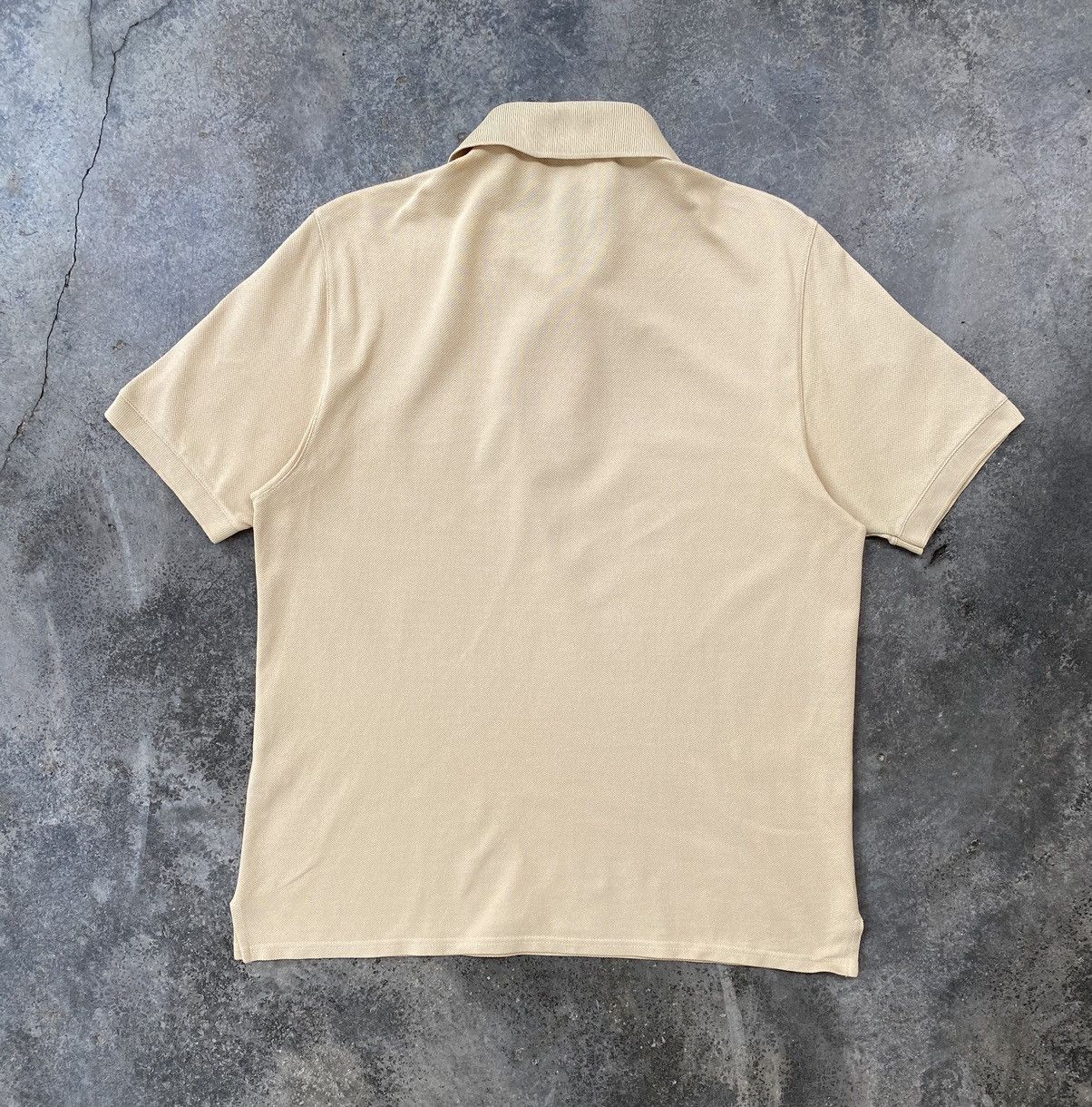 Prada Vintage Prada Beige Polo Shirt Size US S / EU 44-46 / 1 - 2 Thumbnail