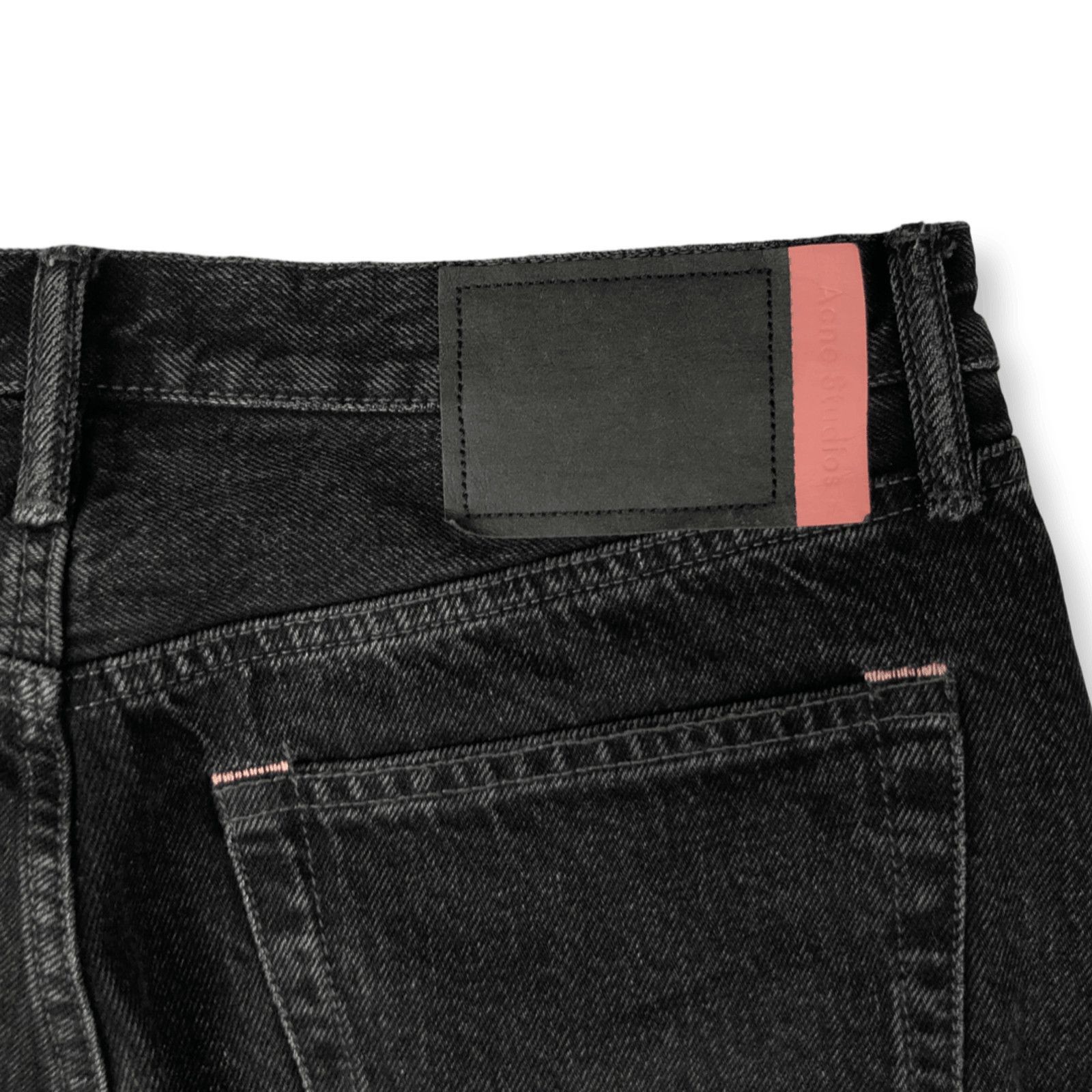 Acne Studios Acne Studios x Starter 1996 Logo Used Black Metal Jeans Size US 32 / EU 48 - 9 Thumbnail