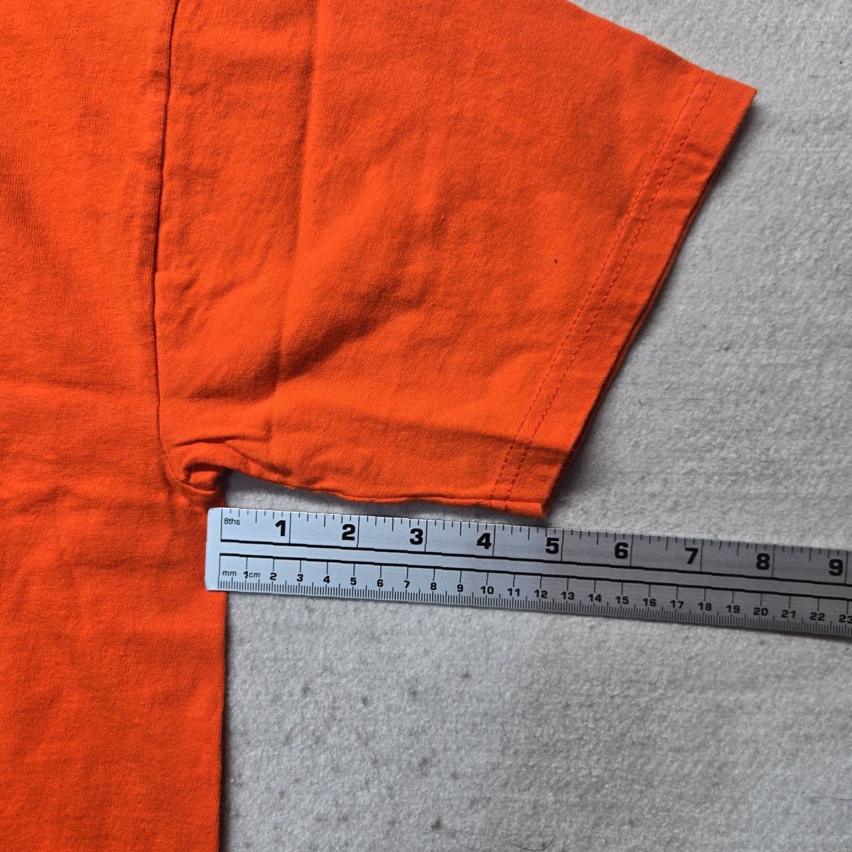 Vintage VINTAGE VT Hokies Virginia Tech Orange Effect Shirt Adult M Medium T-Shirt Short Sleeve Mens Size US M / EU 48-50 / 2 - 5 Thumbnail