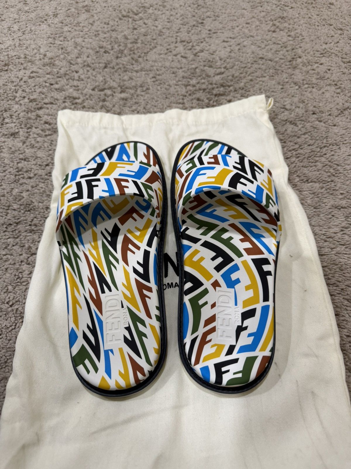 Fendi Fendi Slides Size US 6 / EU 39 - 2 Thumbnail
