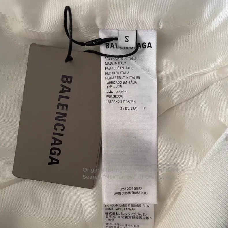 Balenciaga Balenciaga Mud-Dyed Distressed Bomber Jacket Size US S / EU 44-46 / 1 - 4 Thumbnail