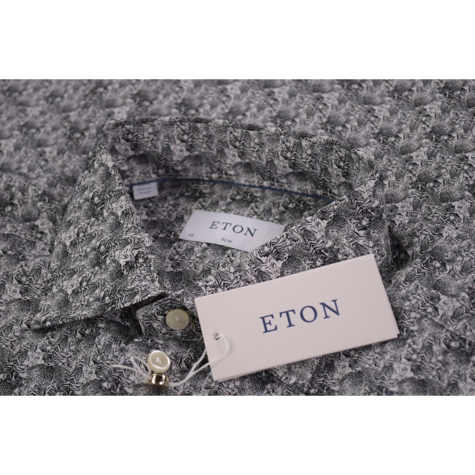 Eton Eton New with tags Shirt Size L US In Black Size US L / EU 52-54 / 3 - 1 Thumbnail