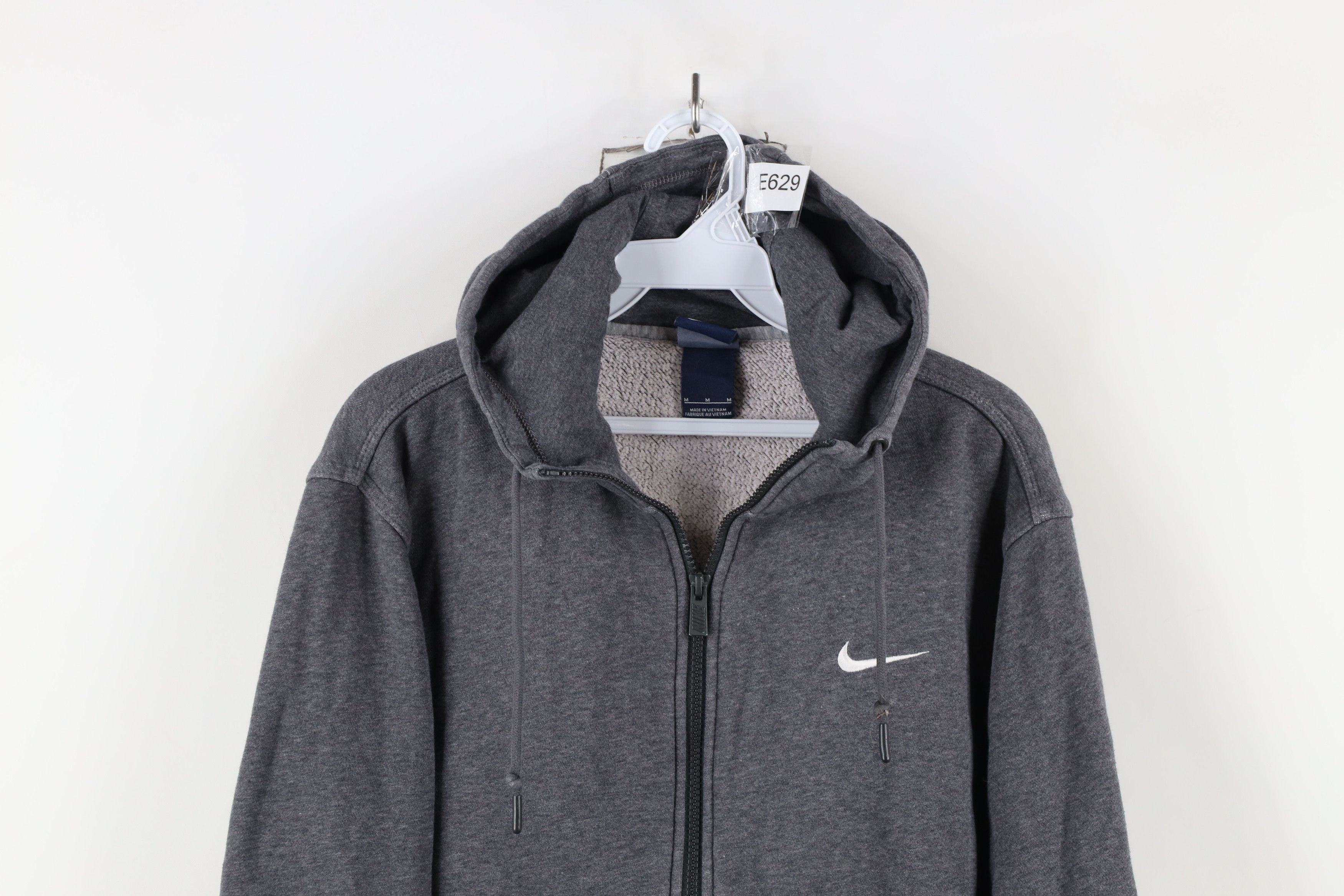 Nike × Vintage Vintage Nike Scott Mini Swoosh Full Zip Hoodie Sweatshirt Size US M / EU 48-50 / 2 - 2 Thumbnail
