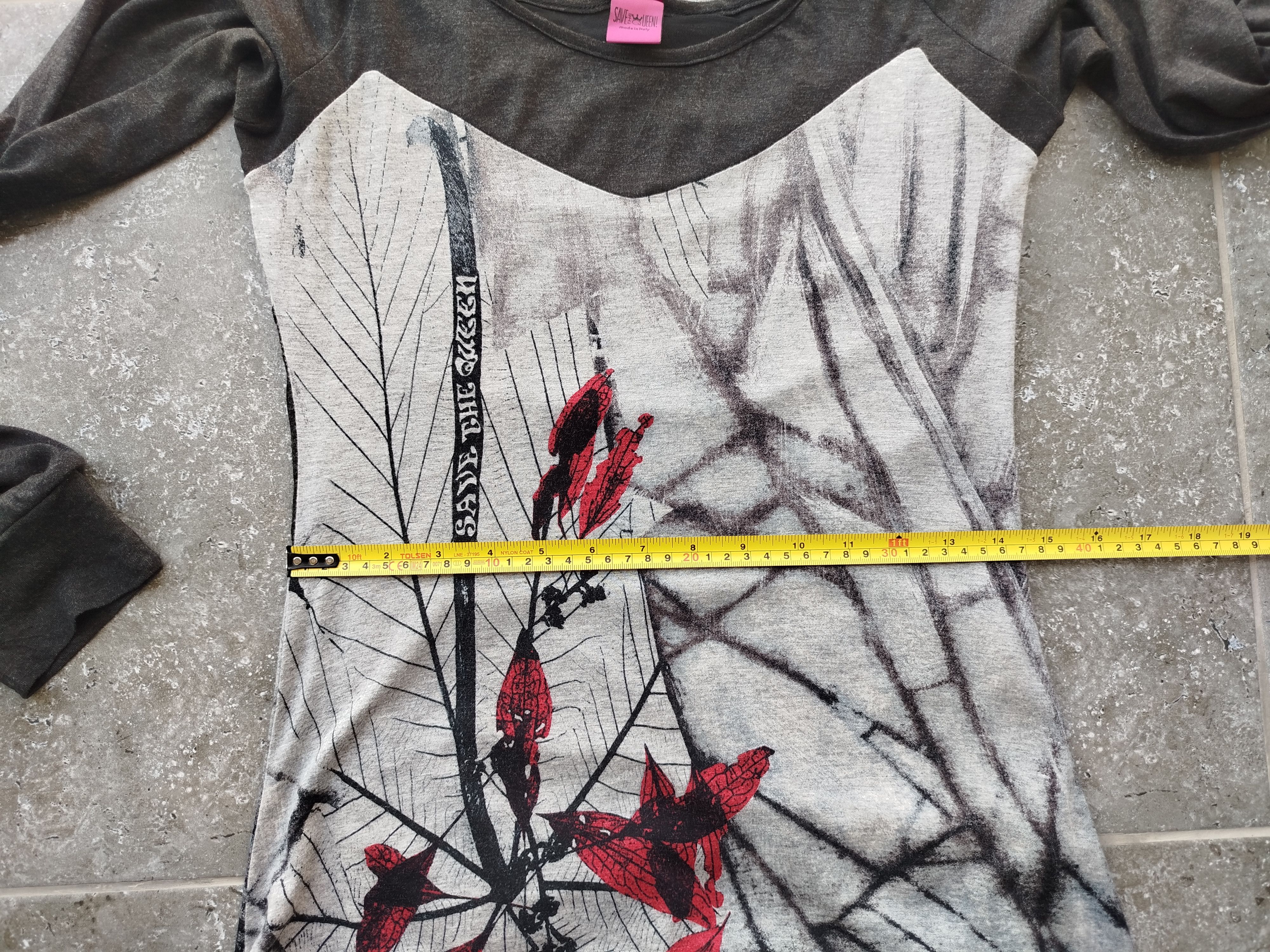 Jean Paul Gaultier Save The Queen Dress Long Sleeve Graphic Lined Size M Size M / US 6-8 / IT 42-44 - 14 Thumbnail