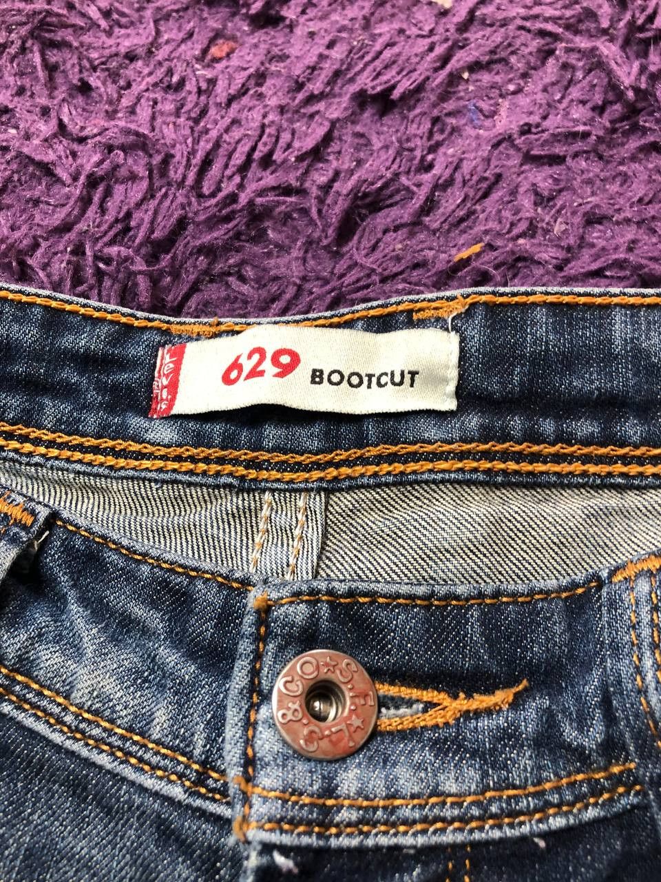 Levi's Levi's 629 Bootcut ashed flared jeans streetwear Size 26" / US 2 / IT 38 - 2 Thumbnail