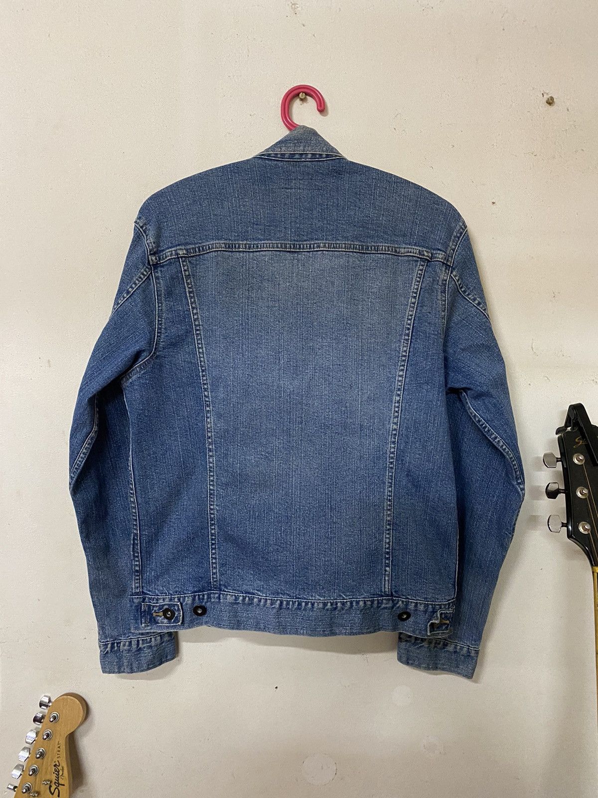 Uniqlo Japanese Brands Blue denim jacket with button-up closure Size US M / EU 48-50 / 2 - 2 Thumbnail