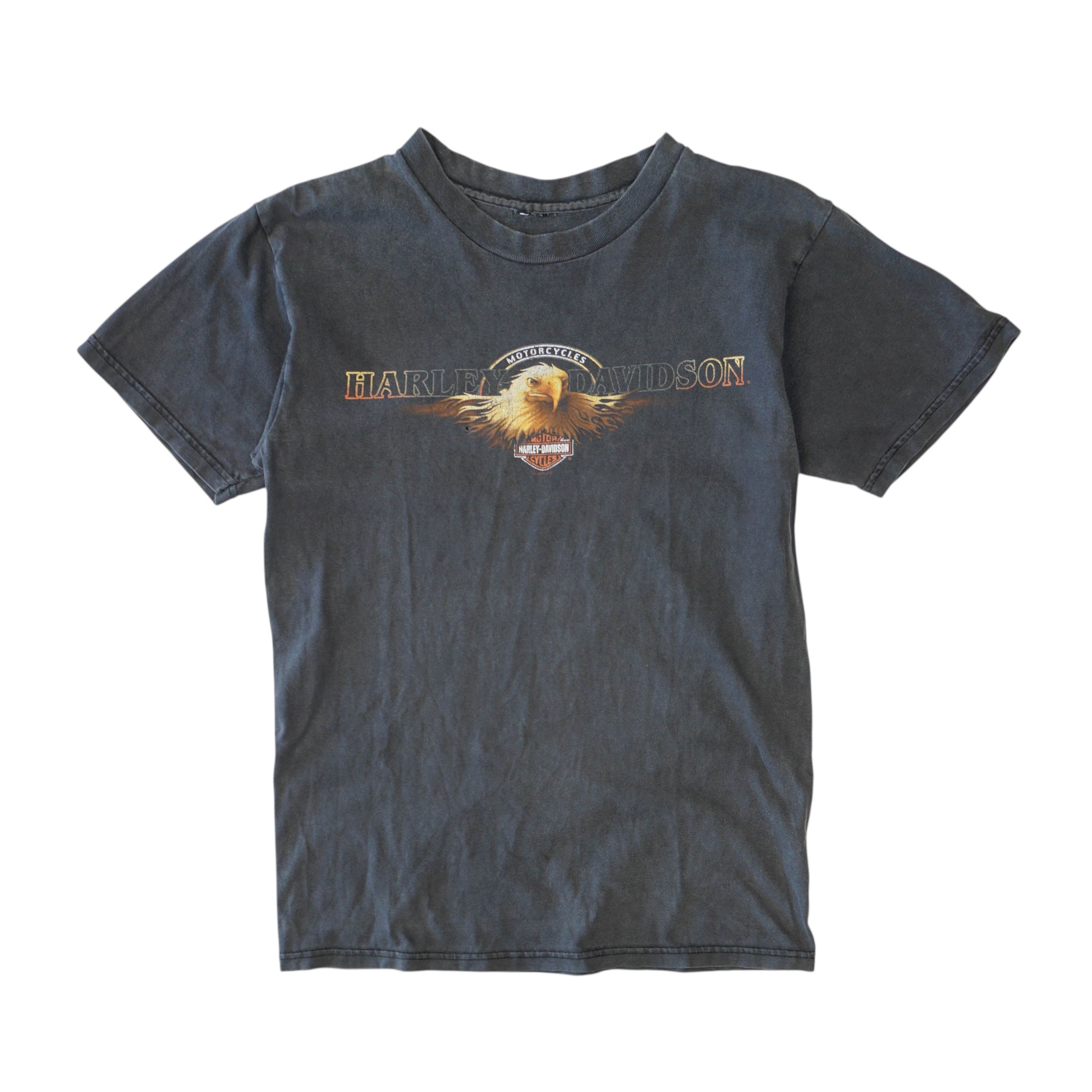 Harley Davidson Sunfaded Distressed Graphic Tee Size US S / EU 44-46 / 1 - 1 Thumbnail