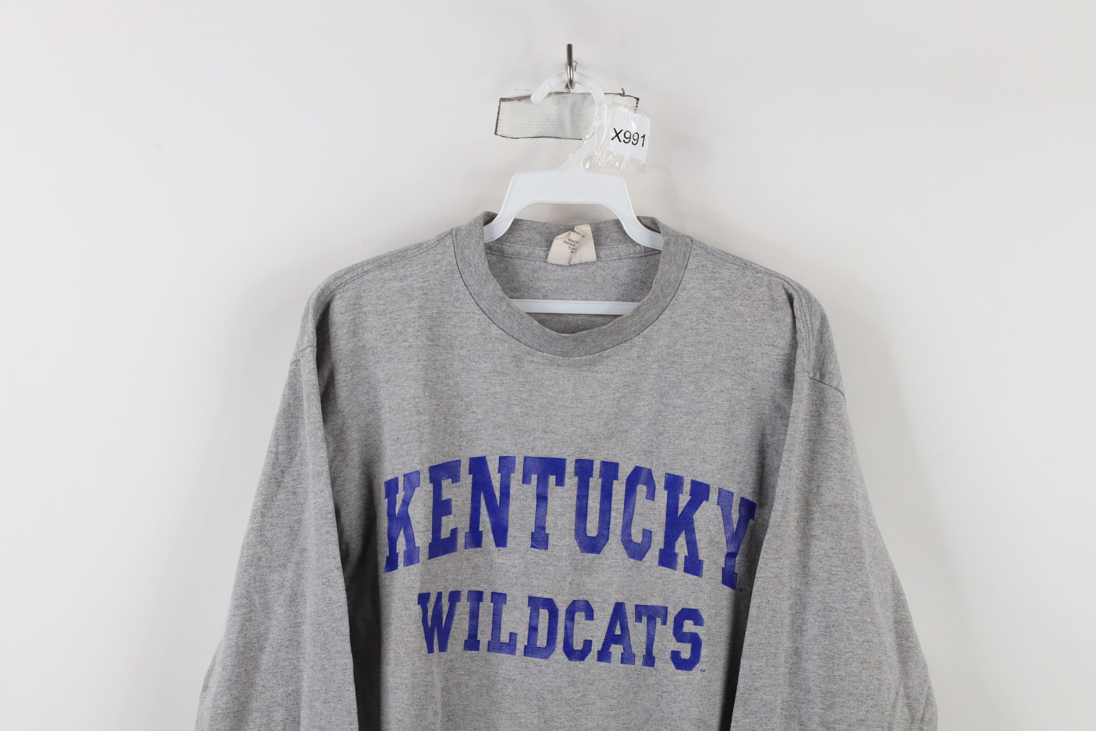 Vintage Vintage 90s University of Kentucky Long Sleeve T-Shirt USA Size US M / EU 48-50 / 2 - 2 Thumbnail