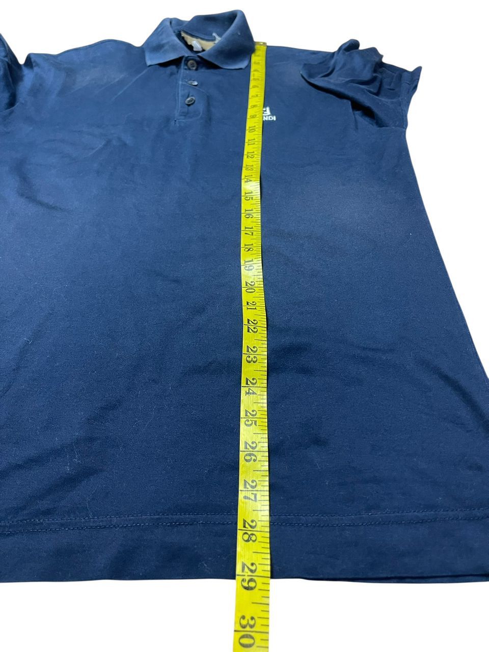 Fendi Fendi Navy Blue Polo Shirt Size US M / EU 48-50 / 2 - 13 Thumbnail