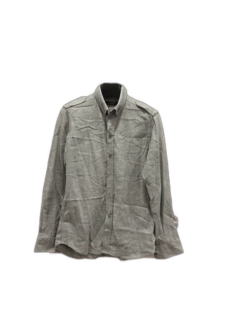 Givenchy Givenchy Givenchy Long Sleeve Shirt with Wool and Cotton - Size US M / EU 48-50 / 2 - 1 Thumbnail