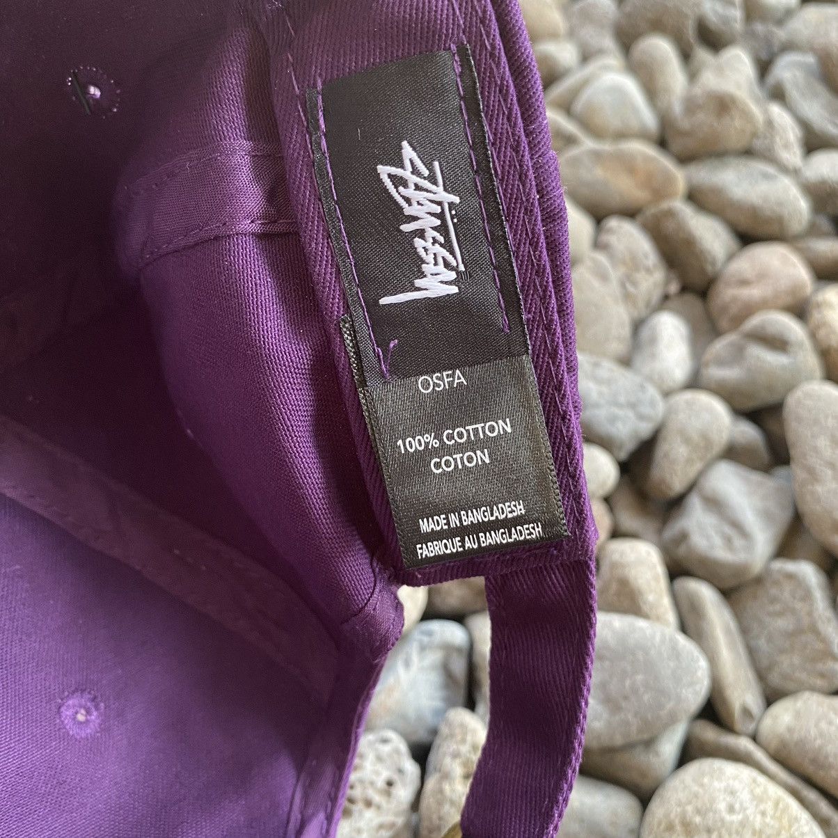 Stussy Stussy Basic Logo Twill Cap Hat Size ONE SIZE - 5 Thumbnail