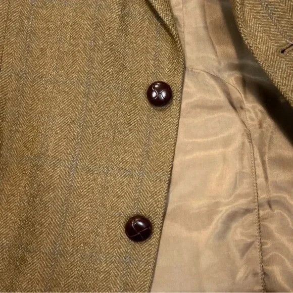 Lauren Ralph Lauren Ralph Lauren Mens Blazer Brown 43R Wool Sport Coat Jacket Size 42R - 7 Thumbnail