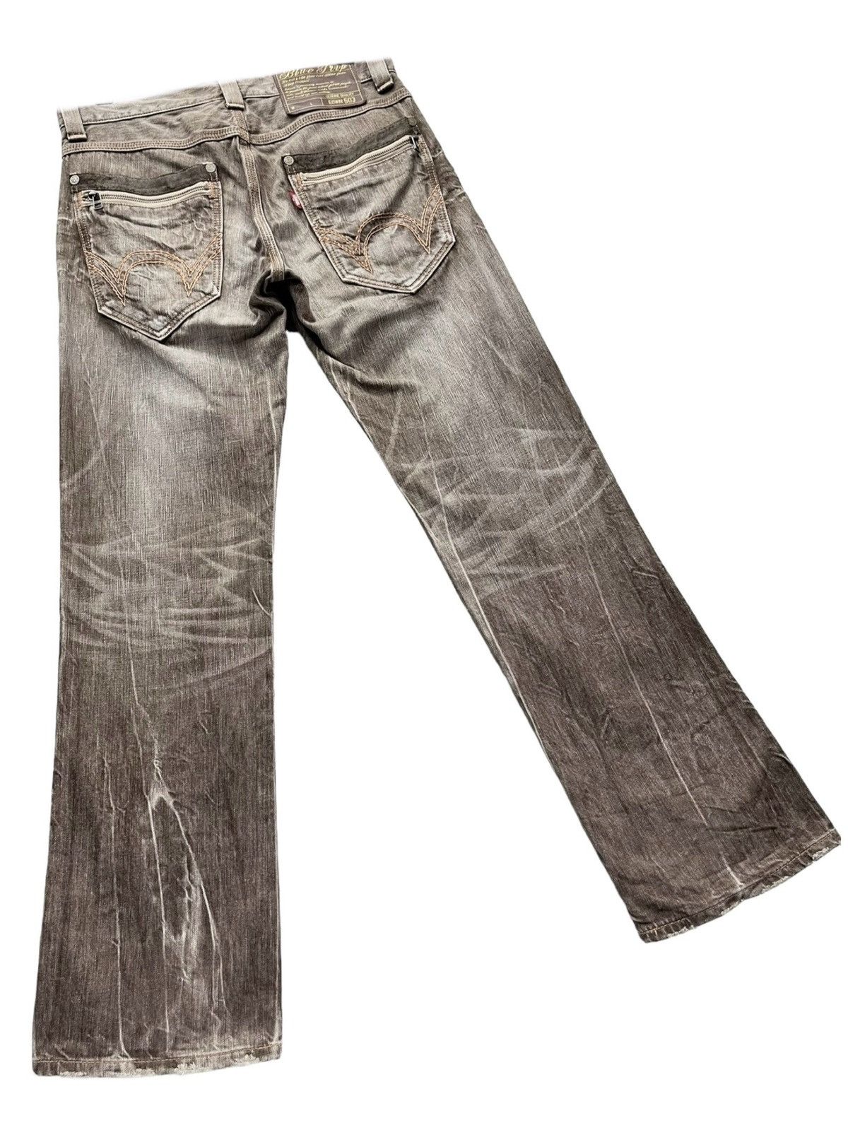 Edwin 🔥FYE🔥EDWIN Seditionaries Mud Max Brown Bleach Wash Denim Size US 30 / EU 46 - 5 Thumbnail
