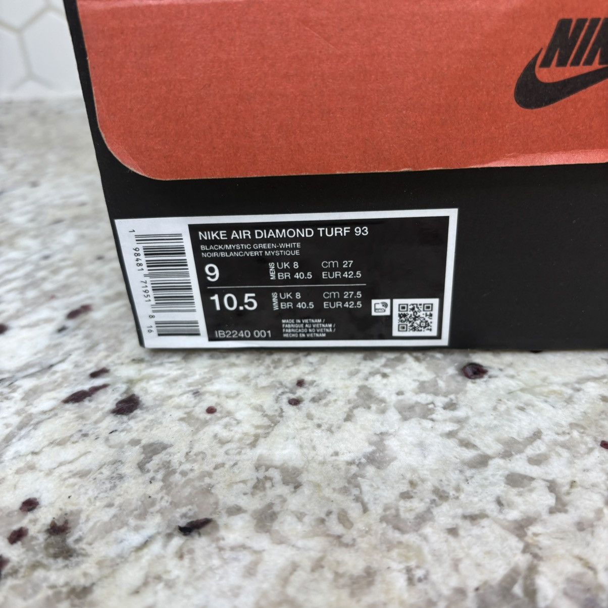 Nike Size 9-Nike Air Diamond Turf 2025 Emerald WORN ONCE WITH BOX Size US 9 / EU 42 - 16 Thumbnail