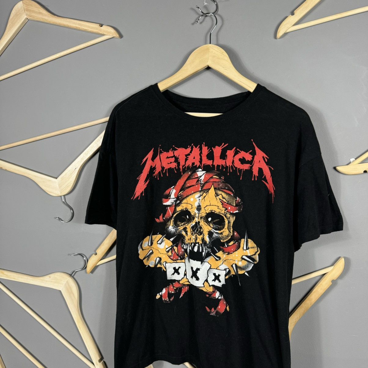Band Tees × Metallica Vintage Metallica Band Rare T-shirt Size US M / EU 48-50 / 2 - 3 Thumbnail