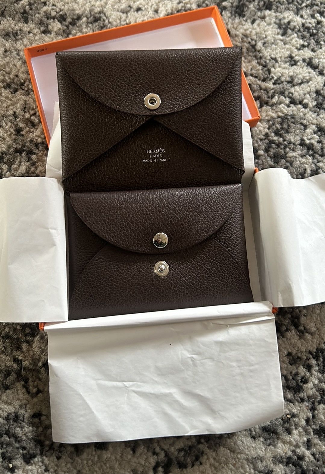 Hermes Hermes Calvi Duo card holder Size ONE SIZE - 1 Thumbnail