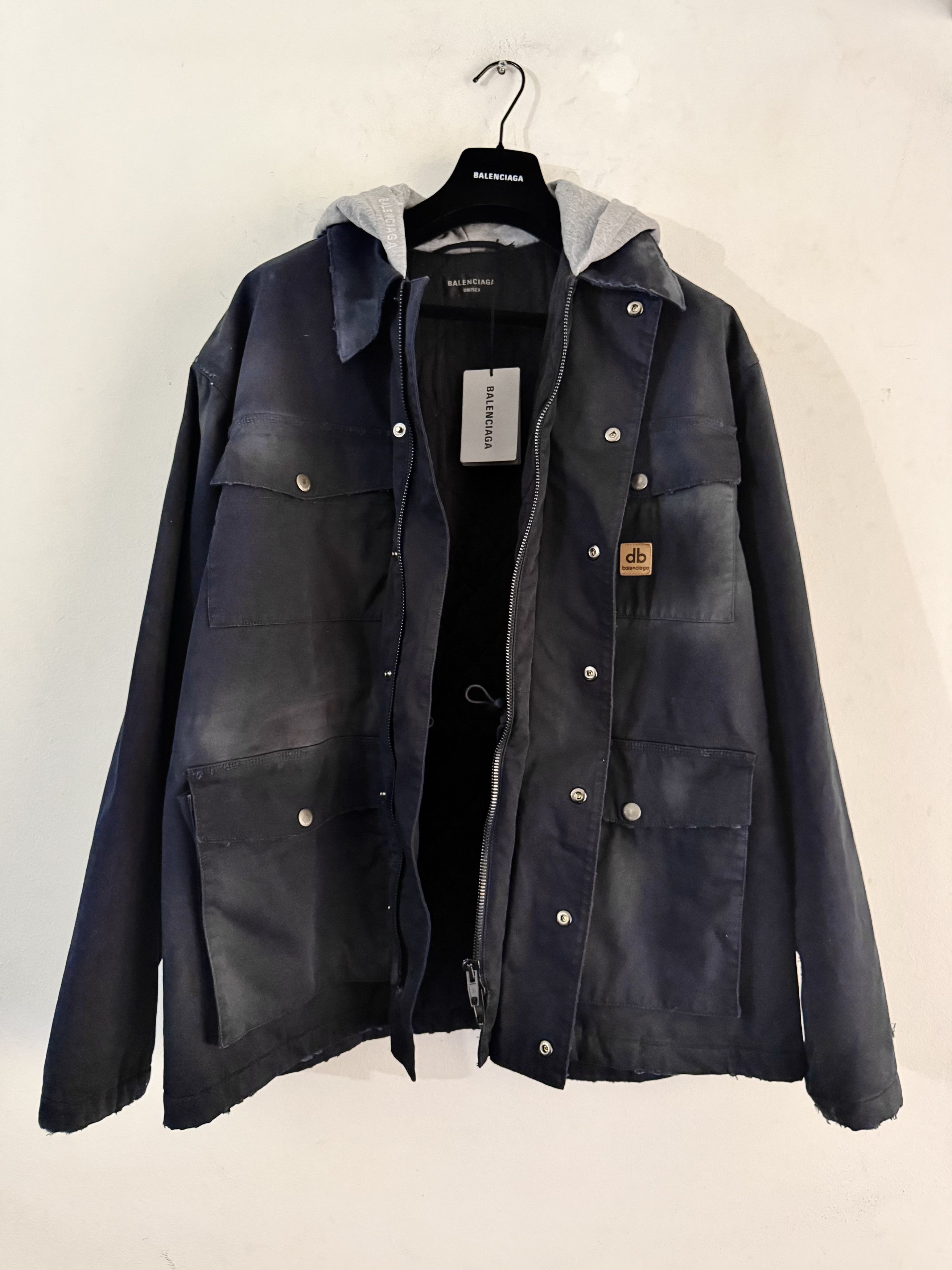 Balenciaga Oversized Cotton Gabardine Parka Size US M / EU 48-50 / 2 - 6 Thumbnail