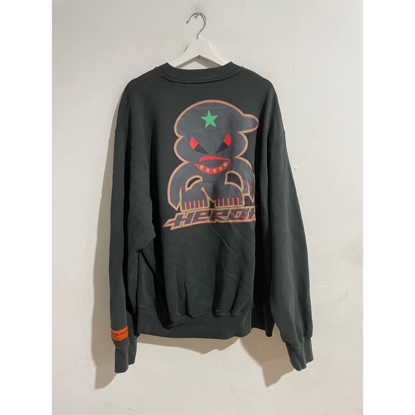 Heron Preston HERON PRESTON MONSTER CREWNECK SIZE XXL PREOWNED Size US XXL / EU 58 / 5 - 2 Thumbnail