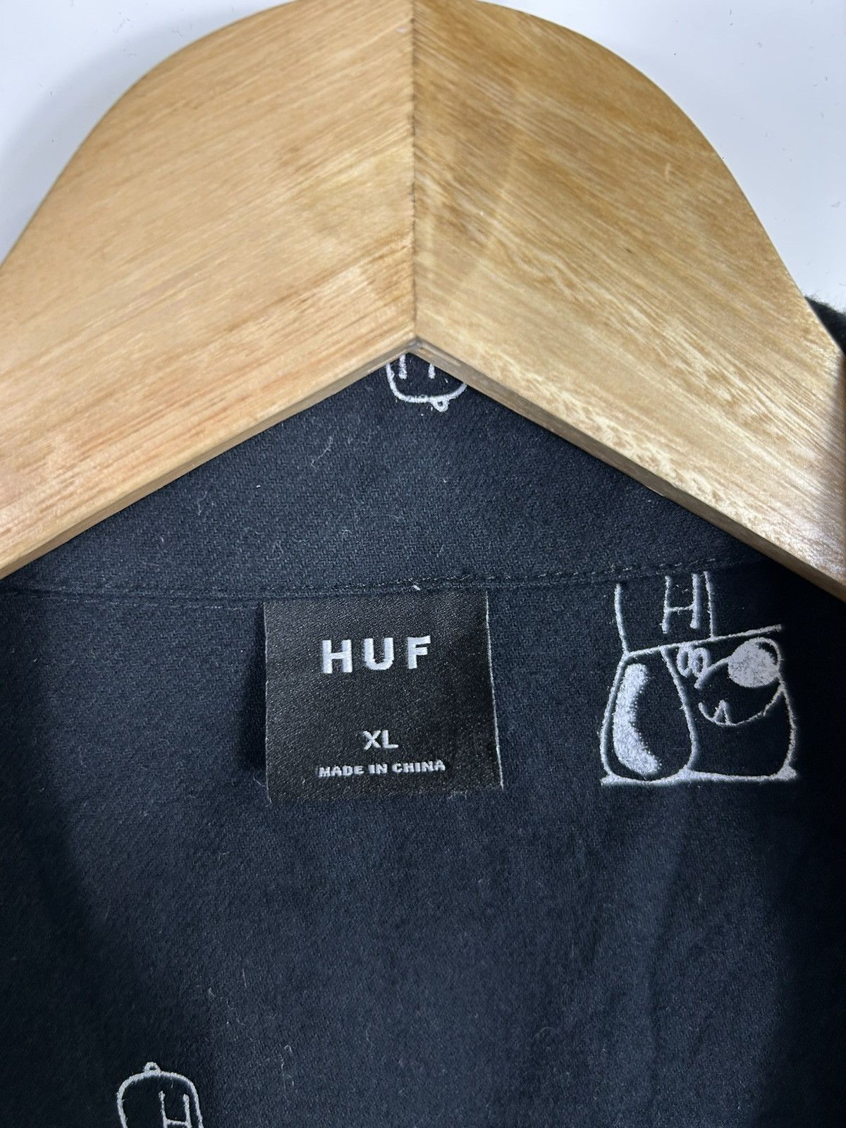 Huf × Sex Skateboards 🔥Huf Button Shirt Jacket Size US XL / EU 56 / 4 - 10 Thumbnail