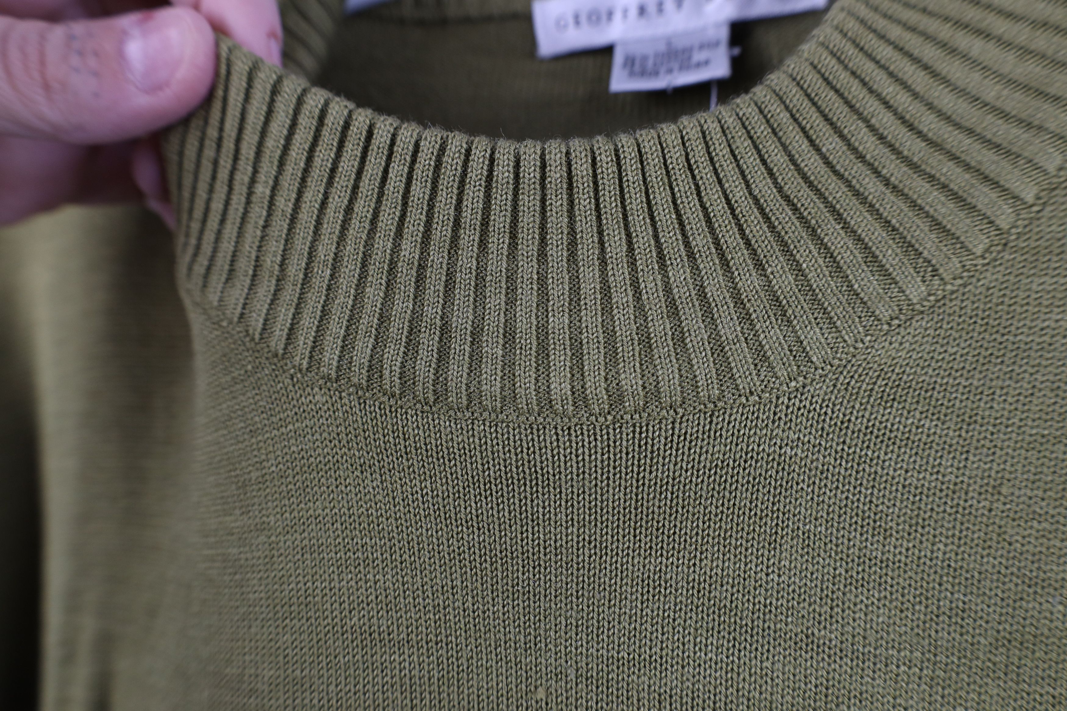 Vintage Deadstock Vintage 90s Streetwear Knit Mock Neck Sweater Size US L / EU 52-54 / 3 - 8 Thumbnail