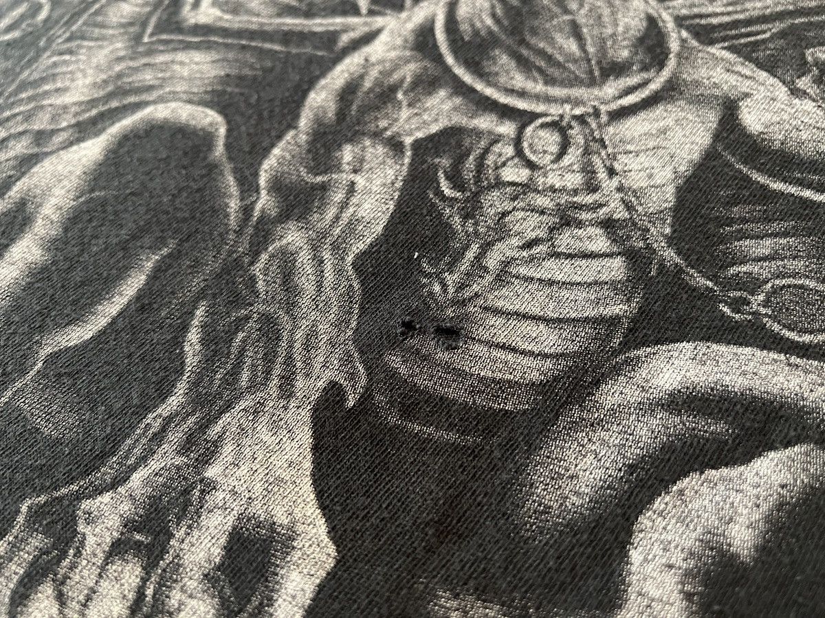 Liquid Blue × Vintage VTG LIQUID BLUE 2001 T-SHIRT DRAGON CATCHER BLACK SKULL TEE Size US XL / EU 56 / 4 - 3 Thumbnail