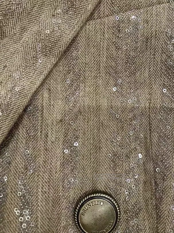 Brunello Cucinelli Brunello Cucinelli Sequin blazer Size S / US 4 / IT 40 - 8 Thumbnail