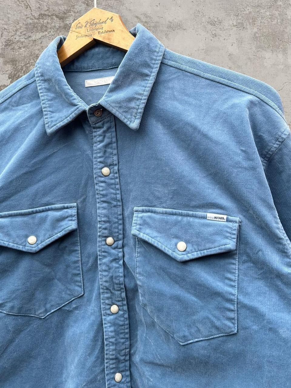MOTHER Mother The Wild West Shirt Blue Shadow Wash Made In USA M Size M / US 6-8 / IT 42-44 - 1 Thumbnail