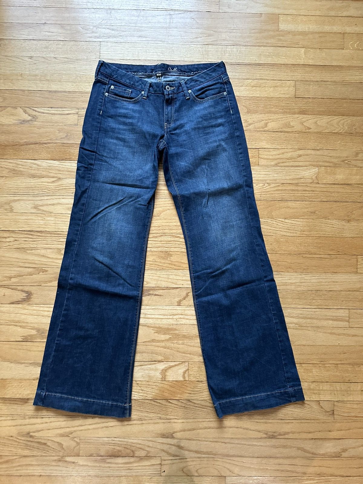 Image of Vintage Y2K Flare Jeans in Blue, Men's (Size 30)