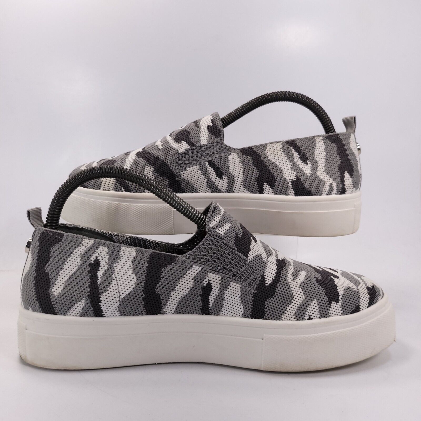 Steve Madden Steve Madden Darayl Shoe Womens Size 8.5 Gray Black White Size US 8.5 / IT 38.5 - 6 Thumbnail