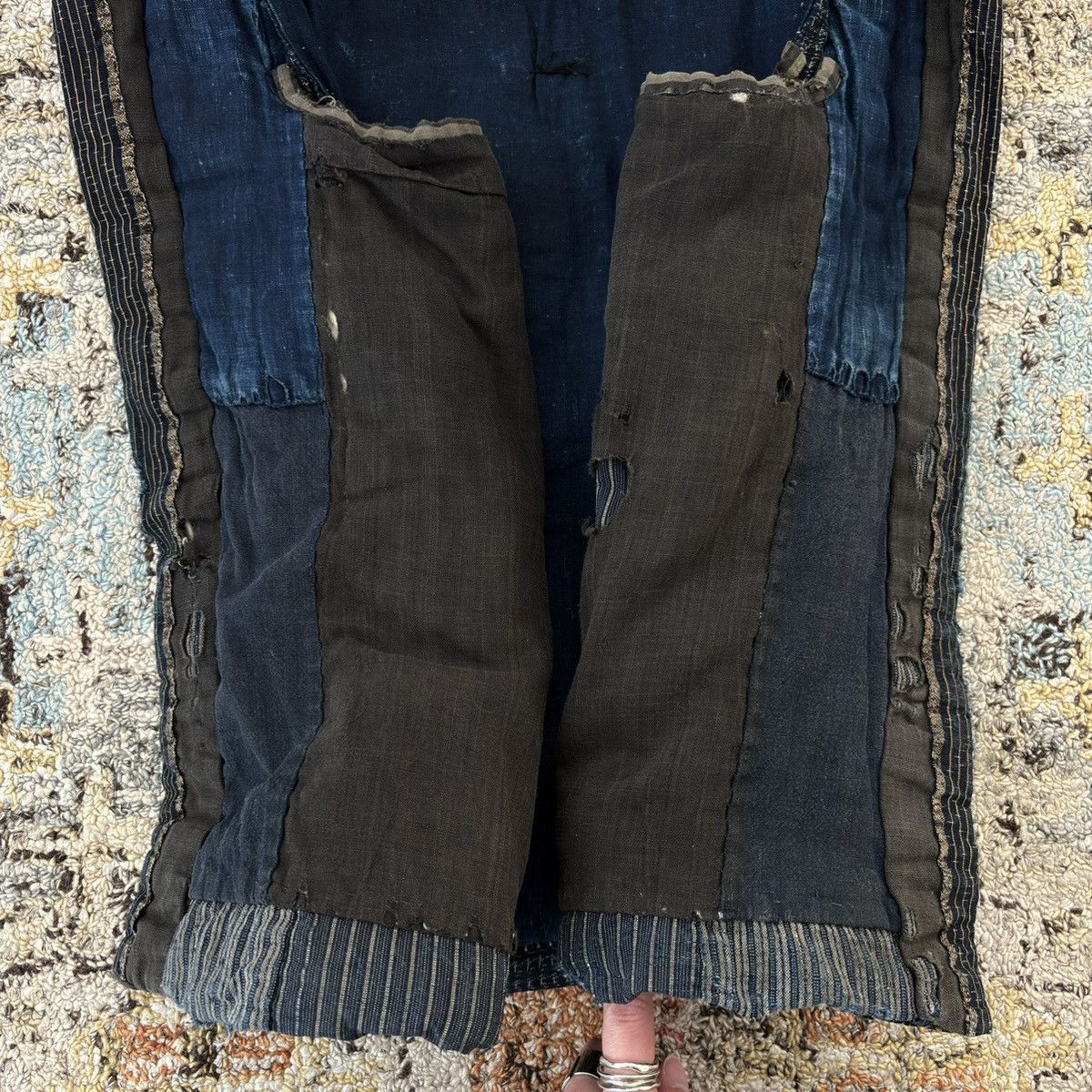Kapital boro patchwork vest indigo jacket 1st antique kountry type 1 Size US S / EU 44-46 / 1 - 3 Thumbnail